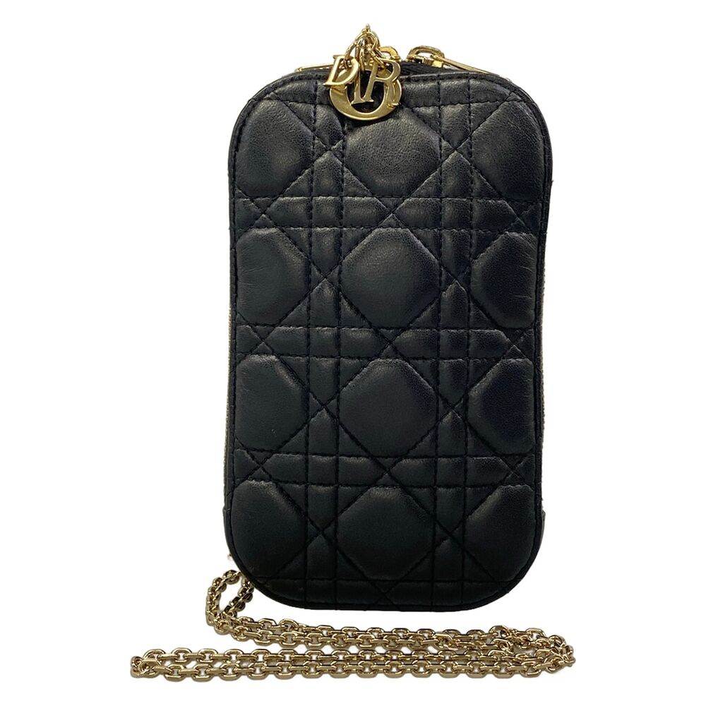 Christian Dior Cannage Stitch Shoulder Bag